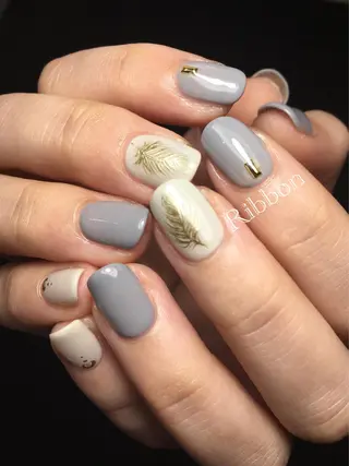 ネイル トップネイリスト Ribbon立川店のネイルデザイン