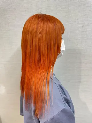 ロング 近藤 楓花のヘアスタイル