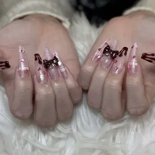 ネイル ANH ゴテゴテネイルのネイルデザイン