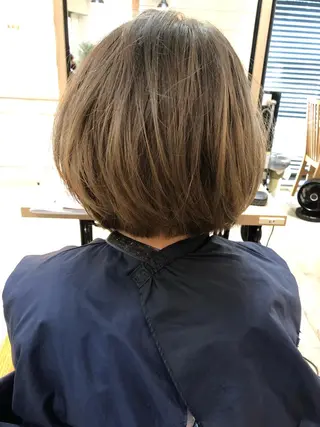 ショート カラー 柏/春日竜次 /髪質改善縮毛矯正のヘアスタイル