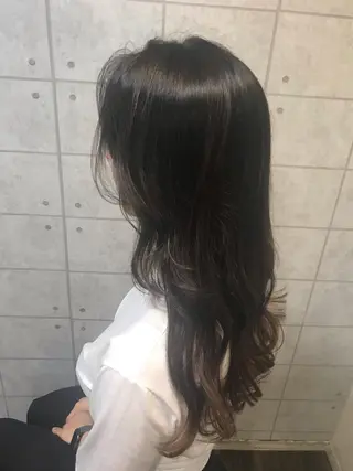 ロング カラー knock【ノック】所属・烏丸韓国ヘア🇰🇷 ayaka🎀のヘアスタイル