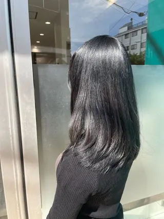 ロング カラー 🧸韓国/髪質改善 MOE🇰🇷🧸のヘアスタイル