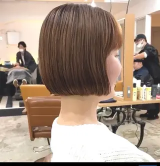 ショート ショートヘア、ボブ こやさん　コヤマのヘアスタイル