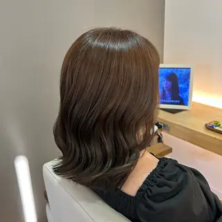 カラー 中谷 梨那 SAKURA💜🌸のヘアスタイル