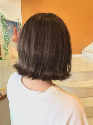 ショート カラー 西 めぐみのヘアスタイル