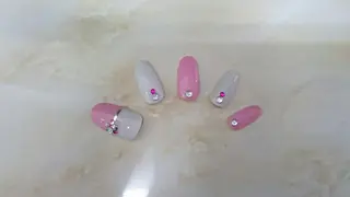 セミロング ロング ネイル nail salon Blancのネイルデザイン