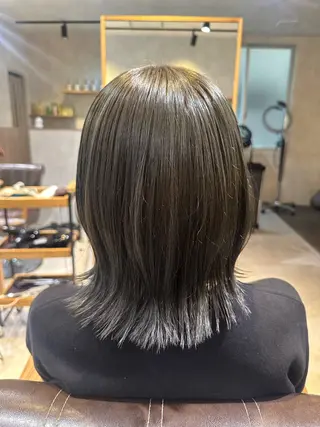 ミディアム カラー 🦋艶モテカラー/ヘ アセット🦋YURIのヘアスタイル