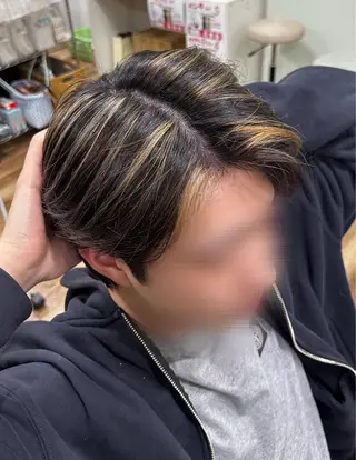 メンズ 森 音遠のヘアスタイル