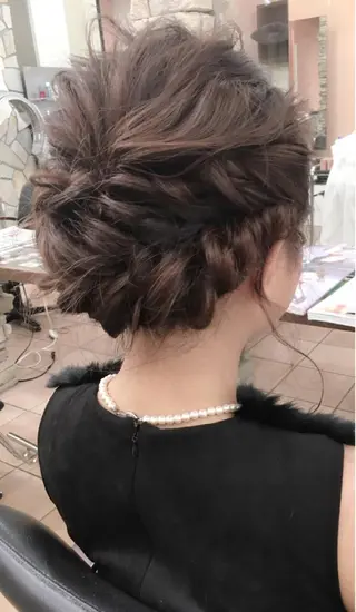 ヘアアレンジ _WHITE高槻所属・_WHITE高槻店 yusukeのヘアスタイル