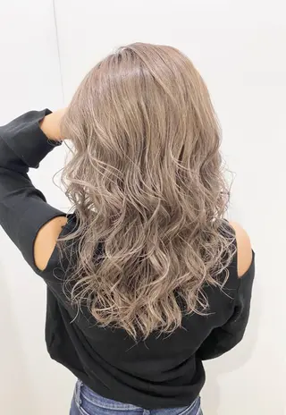 ロング カラー 🦋高瀬寛菜🦋 韓国/ブリーチのヘアスタイル