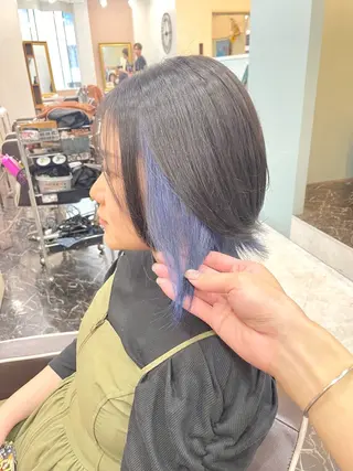 セミロング 亀川蓮 Agu hairのヘアスタイル