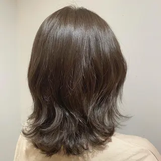 ミディアム カラー なみまきパーマ/ボブ パーマ🌼杉田 萌恵のヘアスタイル