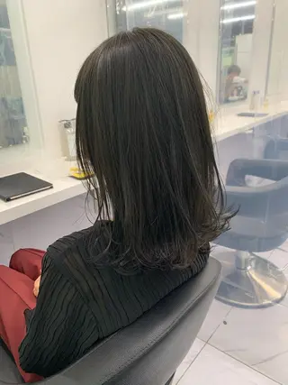 セミロング 【美容室が苦手な方 専問美容室】MIHOのヘアスタイル