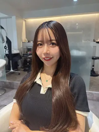 ミディアム カラー 💎透明感カラー特化 💎TAISEIのヘアスタイル