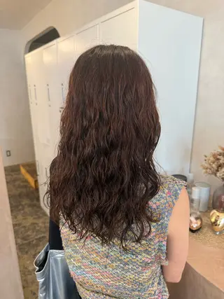 セミロング 水田 帆波のヘアスタイル