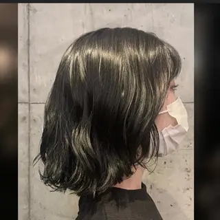 カラー rhythm所属・森 優世のヘアスタイル