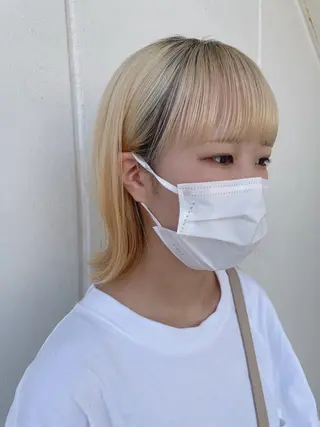 ショート パーソナルカラー 藤本夢のヘアスタイル