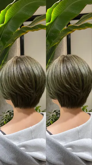 ショート カラー パーマ指名No.1 /Ryosuke.のヘアスタイル