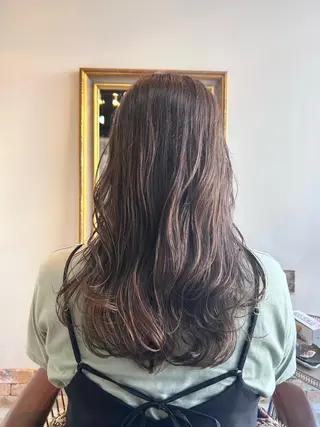 セミロング カラー 🌷nanase🌷 gally hairのヘアスタイル