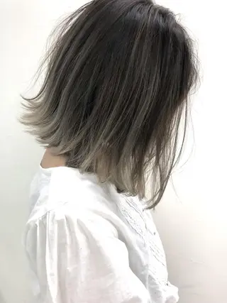 ミディアム カラー カラー職人/上川原 雄飛のヘアスタイル