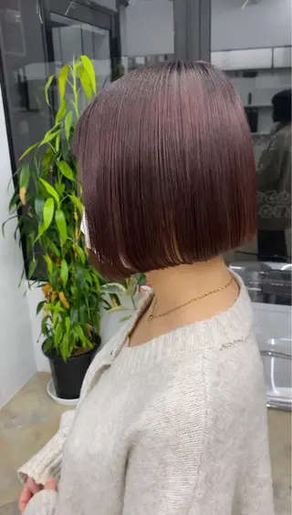 ミディアム カラー 鳴海 稜真のヘアスタイル