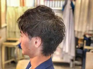 ショート メンズ 美髪矯正 Rioのヘアスタイル