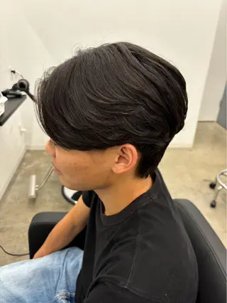 ショート パーマ メンズ 平野 拓海のヘアスタイル