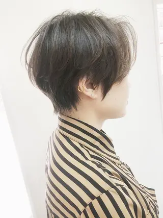 ショート カラー パーマ ショートボブ縮毛矯正 髪質改善のプロ山道潤のヘアスタイル