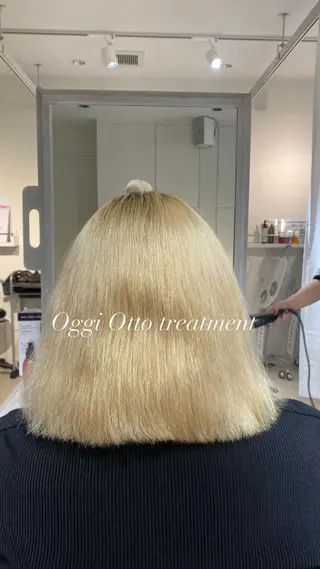 縮毛矯正とレイヤー カット/杉村凜汰郎のヘアスタイル