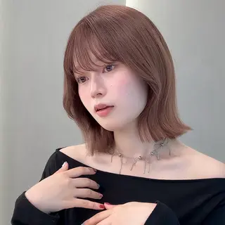 ショート 縮毛矯正/韓国ヘア /レイヤー🎀ミズキのヘアスタイル