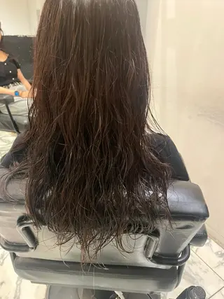 ロング パーマ Luxe【ラグゼ】所属・表参道/ キリ🪐のヘアスタイル