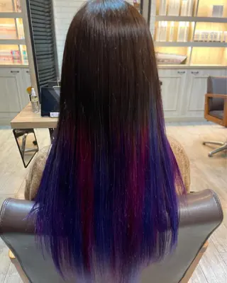 ロング 柏/春日竜次 /髪質改善縮毛矯正のヘアスタイル