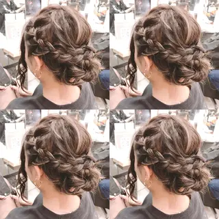 ミディアム ヘアアレンジ 🌷MAYU 🌷のヘアスタイル