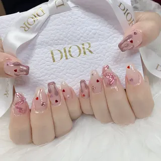 ネイル La neige* yuki 🥯🍑のネイルデザイン