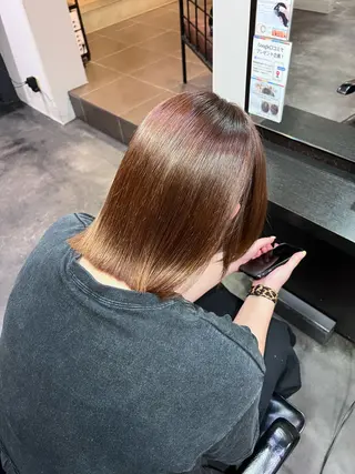 ミディアム 【nui 茨木】 原田美紅のヘアスタイル