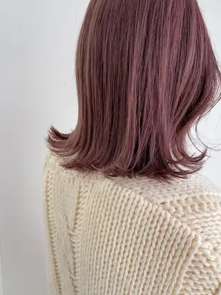 ショート カラー 💖美髪矯正💖 辻未侑のヘアスタイル