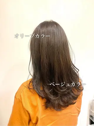 セミロング ❤️パーマ美容師✂︎ 井口美緒のヘアスタイル