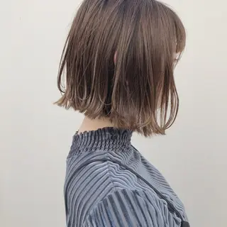 ショート カラー ノグチ ユウキ/ボブのヘアスタイル