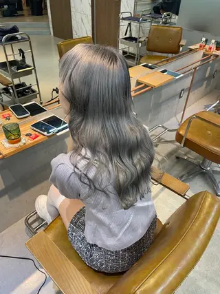 ロング カラー Masena所属・💎韓国風レイヤー /ボブ💎Namiのヘアスタイル