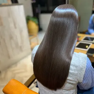 ロング 縮毛矯正 髪質改善🎀カノンのヘアスタイル