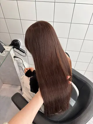 ロング カラー 髪質改善🩰透明感カ ラー🎀hinanoのヘアスタイル