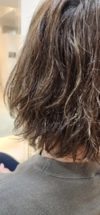 ミディアム カラー パーマ hairmake Juinのヘアスタイル