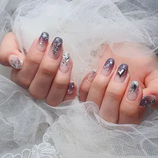 ミディアム めぐみのネイルサロン 惠のネイルデザイン