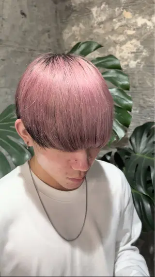 ショート カラー メンズ ハイトーン特化🌟 カワシマシュンスケのヘアスタイル