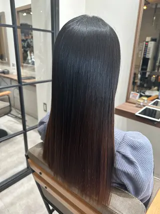 ロング パーマ 💙美髪救世主💙 関華蓮のヘアスタイル