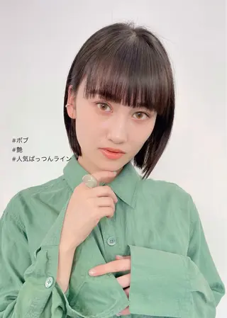 ミディアム ボブ/ミディアム 親しみやすさ/さくらのヘアスタイル