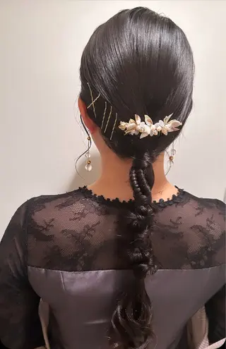 ロング ヘアアレンジ T Ayaのヘアスタイル