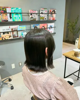 ミディアム 透明感/艶髪カラー/ 韓国/rinaのヘアスタイル