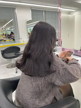 セミロング 🤍韓国トレンド ヘア🤍miku🤍のヘアスタイル