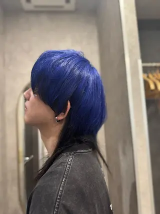 ショート エクステ/ハイトーン joeのヘアスタイル